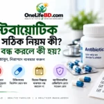 অ্যান্টিবায়োটিক খাওয়ার সঠিক নিয়ম ও অ্যান্টিবায়োটিক রেজিস্ট্যান্স সম্পর্কে সচেতনতা